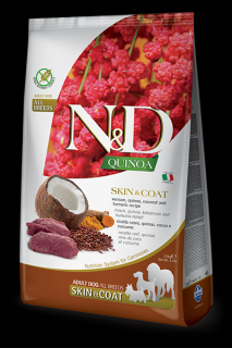 N&D Quinoa DOG Skin&Coat Venison & Coconut 2,5 kg