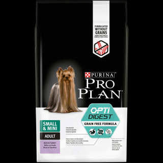 Purina Pro Plan small & mini adult OptiDigest Grain Free krůta 700 g