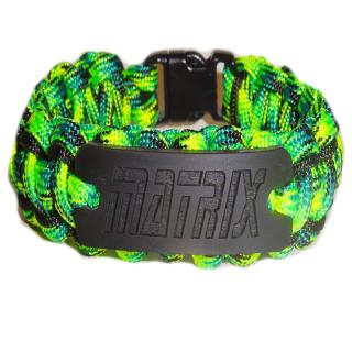 PARACORD NÁRAMEK ID štítek 2 Oranžová, S   -  17 - 18cm