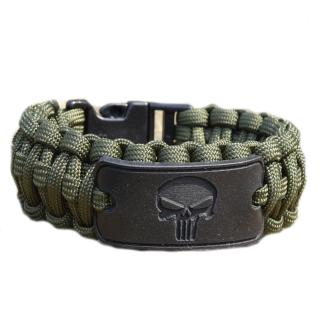 PARACORD NÁRAMEK ID štítek 3 GECKO, XL -  20 - 21cm