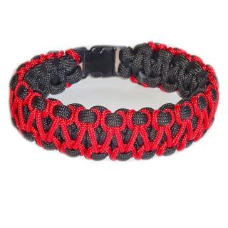 Paracord náramek PROTECTOR 15 L   -  19 - 20cm   ( běžná velikost pro muže )