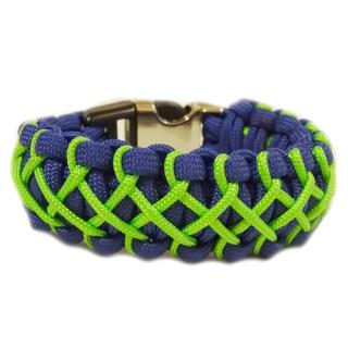 Paracord náramek SPIDERMAN 14 L   -  19 - 20cm   ( běžná velikost pro muže )