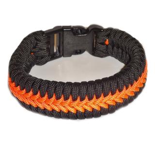 Paracord náramek VICTORY - 11 L   -  19 - 20cm   ( běžná velikost pro muže )