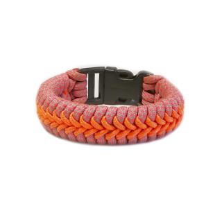 Paracord náramek VICTORY - 17 L   -  19 - 20cm   ( běžná velikost pro muže )