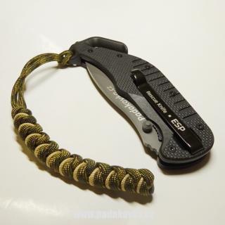 PARACORD přívěsek legiowood písková