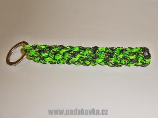 PARACORD PŘÍVĚŠEK VÁLEČEK CAMO GREEN
