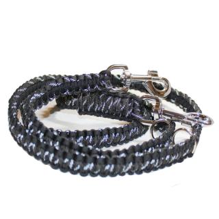 Paracord vodítko COBRA CAMO červená ohnivá