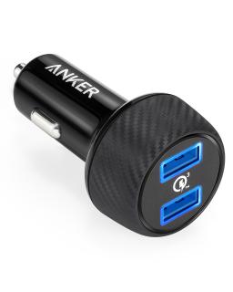 Anker PowerDrive Speed 2 39W Quick Charge 3.0 (2 USB) nabíječka do auta (A2228)