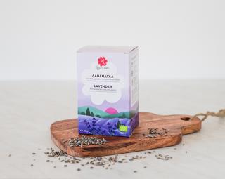 Čaj Levandule květ sypaný pro vaření a ozdobu jídel 40 g