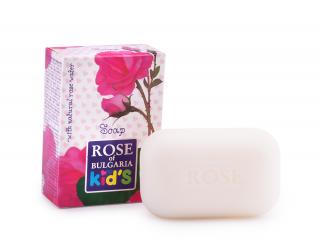 Dětské mýdlo s růžovou vodou Rose of Bulgaria 100 g