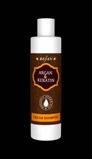 Krémový šampon s arganem a keratinem 250 ml