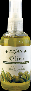 Olivový kondicionér ve spreji proti stárnutí vlasů 100 ml
