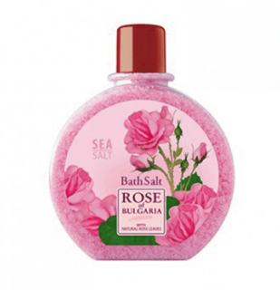 Růžová koupelová sůl 360 g