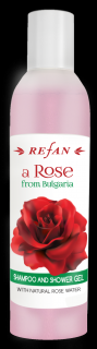 Šampon a sprchový gel Růže 250 ml