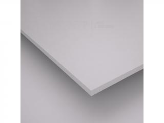 Lehčené desky PVC - reklamní - přířezy Barva: Bílá mat/lesk, tloušťka: 4 mm, Rozměr desky: 50 x 50mm