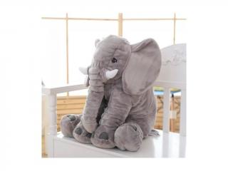 Plyšový slon šedý Velikost: malý