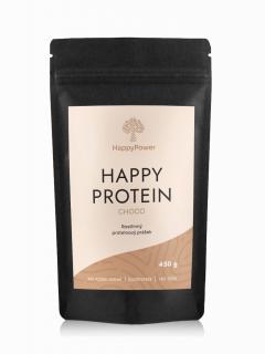 HAPPY PROTEIN 450 g - Vegan protein s příchutí čokoláda