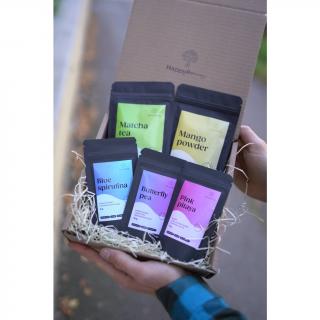 Kouzelný balíček barevných prášků - dárkové balení 5 ks