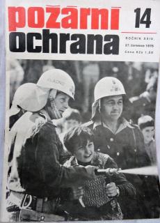 Časopis požární ochrana 1976 - 1989