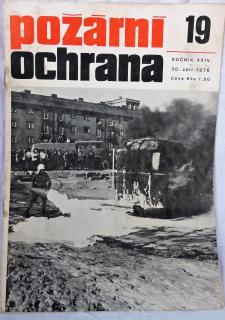 Časopis požární ochrana 1976 - 1989