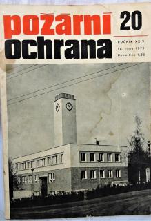 Časopis požární ochrana 1976 - 1989