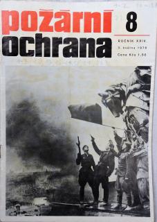 Časopis požární ochrana 1976 - 1989