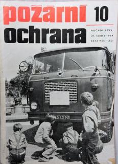 Časopis požární ochrana 1976 - 1989