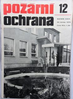 Časopis požární ochrana 1976 - 1989