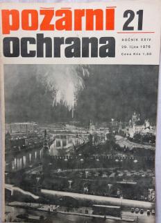 Časopis požární ochrana 1976 - 1989