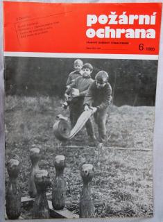 Časopis požární ochrana 1976 - 1989