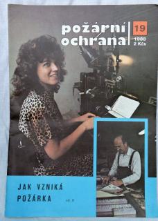 Časopis požární ochrana 1976 - 1989