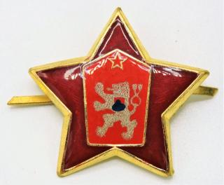 Čepicový odznak - LM - Lidové milice