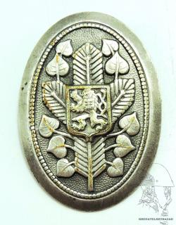 Čepicový odznak Myslivecká stráž 1948 - 1950
