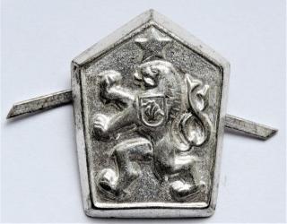 Čepicový odznak stříbrný - Čestná stráž ČSSR