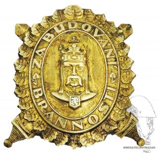 Čestný velký odznak Karla IV. Za budování brannosti, I. třída, zlatý odznak