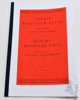 Chemie bojových plynů / otravy bojovýmy plyny 1927  - Reprint (Replika)