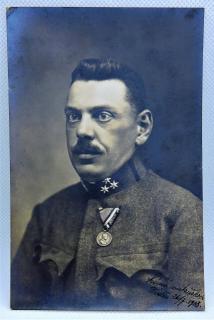 Fotografie Rakousko Uhersko velký formát - Medaile za statečnost
