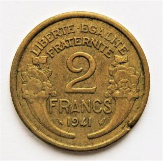 Francie - 2 francs 1941