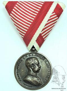 František Josef I. Medaile za statečnost / DER TAPFERKEIT