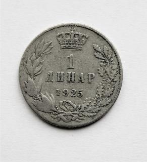 Jugoslávie - 1 dinar 1925