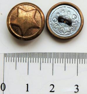 Knoflík SNB malý (bronz)