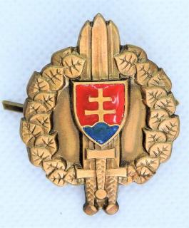 Malý Čepicový odznak - Slovenská armáda - dôstojnícky