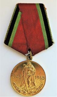 Medaile 20. výročí vítězství ve Velké vlastenecké válce 1941-1945
