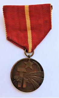Medaile - 25 let socialistického zemědělství