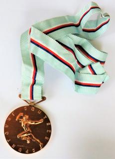 Medaile Československý svaz tělesné výchovy 1965