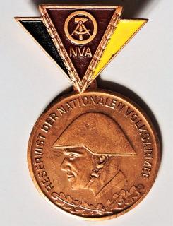 Medaile NVA Reservistenabzeichen - reservist der nationalen volksarmee