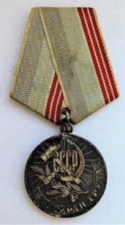 Medaile veteran prace SSSR