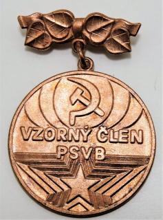 Medaile vzorný člen PS VB