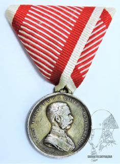 Medaile za statečnost, Tautenhayn stříbrná medaile, II. třída - AG