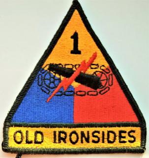 Nášivka 1.obrněná divize  Old Ironsides
